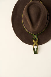 Minerva Leather Hat Hanger