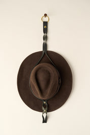 Minerva Leather Hat Hanger