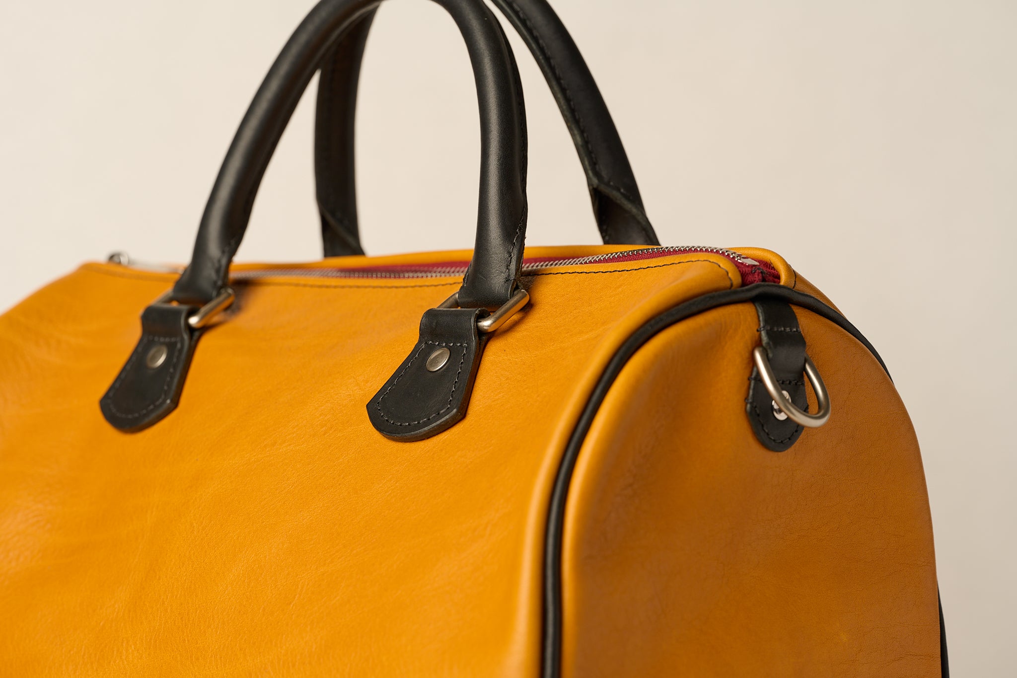 Anya Roux leather bag details