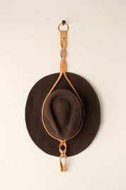 Minerva Leather Hat Hanger